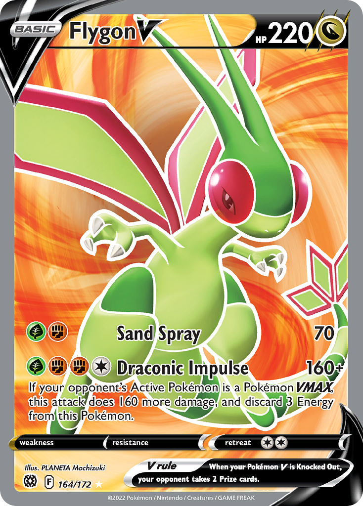 Brilliant Stars Flygon V #164/172